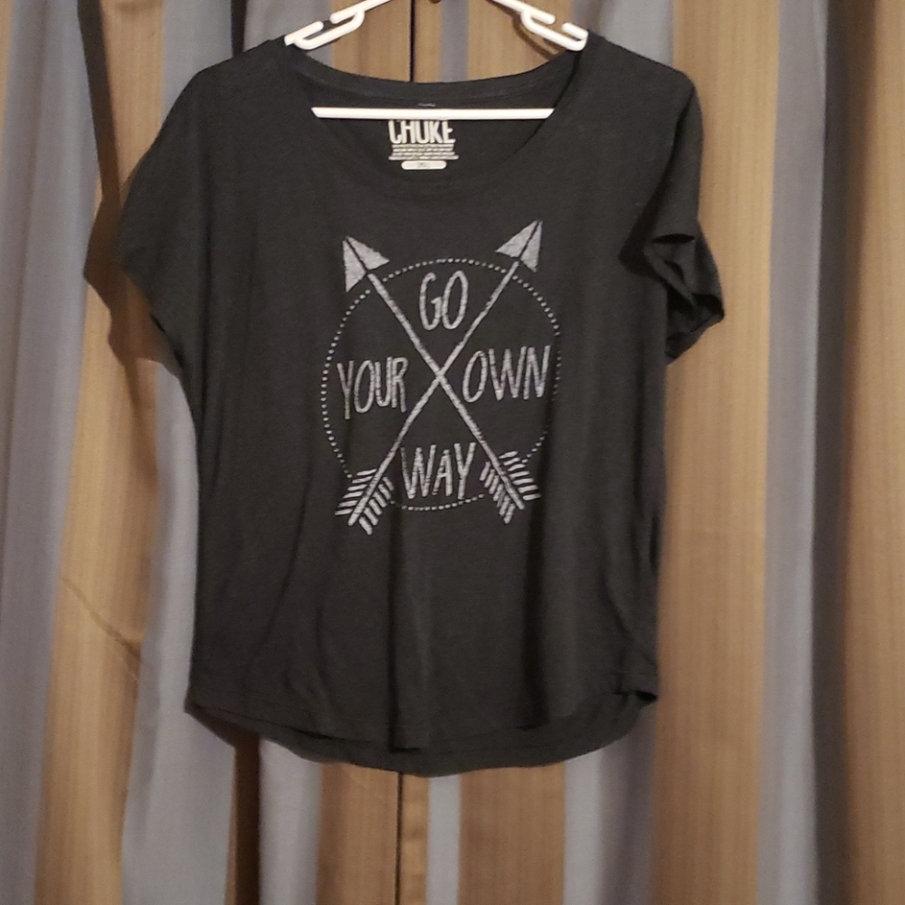 Choke black blouse "Go Your Own Way"